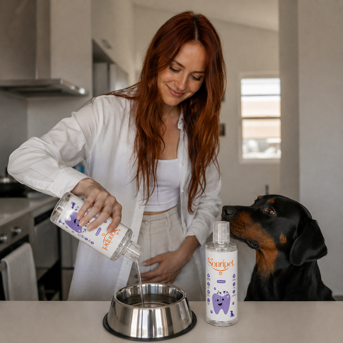 Enjuague Bucal para Mascotas, Sonripet ™️