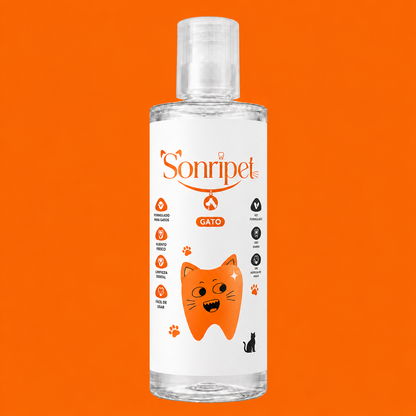 Enjuague Bucal para Mascotas | Reduce Sarro, Bacterias y Mal Olor.