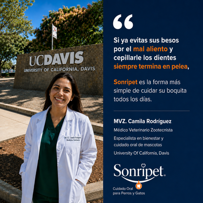 Enjuague Bucal para Mascotas, Sonripet ™️